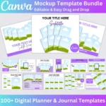 Canva Editable Templates Bundle